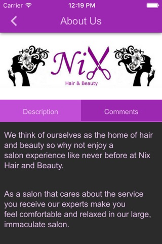 Nix Hair and Beauty screenshot 3