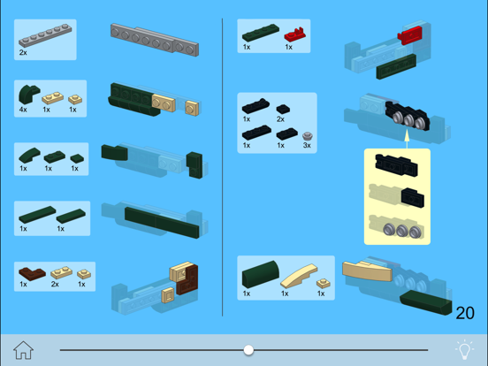 Airplane for LEGO 10242 - Building Instructions screenshot 4