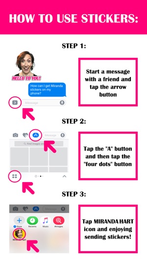 Miranda Hart Stickers(圖4)-速報App