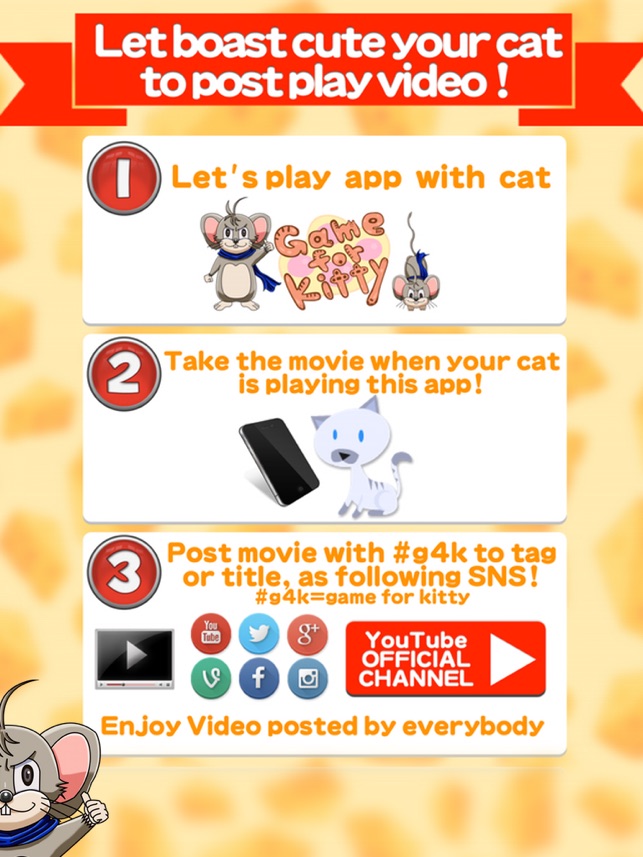 Jeu Pour Kitty Souris Tapping Jeu Pour Les Chats Dans L App Store