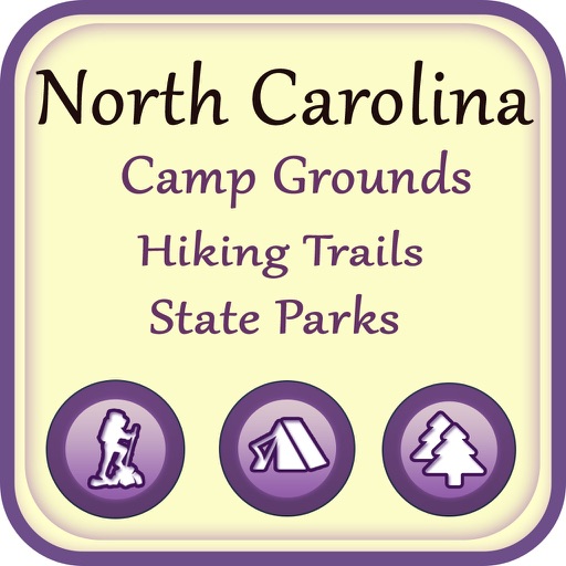 North Carolina Campgrounds & Hiking Trails icon