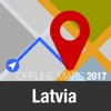 Latvia Offline Map and Travel Trip Guide