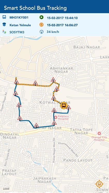 Smart School Bus Tracking screenshot-3