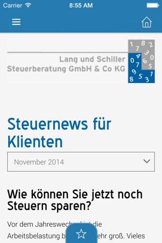 Lang und Schiller Steuerberatung GmbH & Co KG screenshot 3