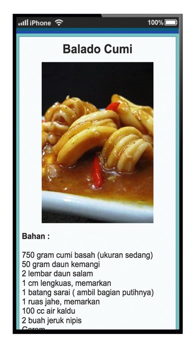 Aneka Resep Seafood screenshot 2