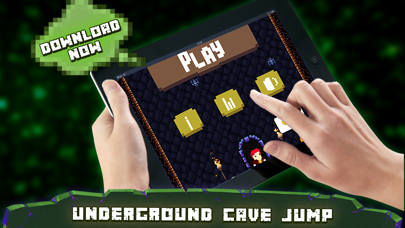 Screenshot #3 pour Underground Cave - Sauter pour échapper en pixel q