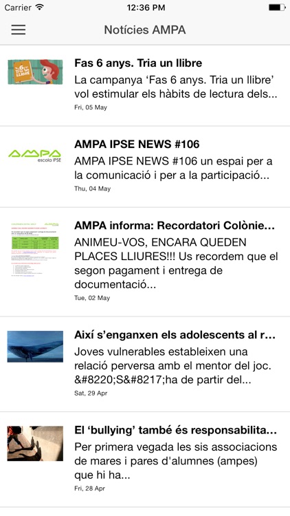 AMPA IPSE APP
