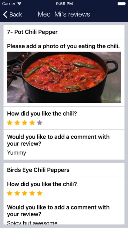 Chili Bucket List screenshot-3
