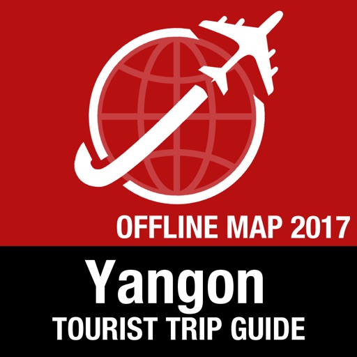 Yangon Tourist Guide + Offline Map icon