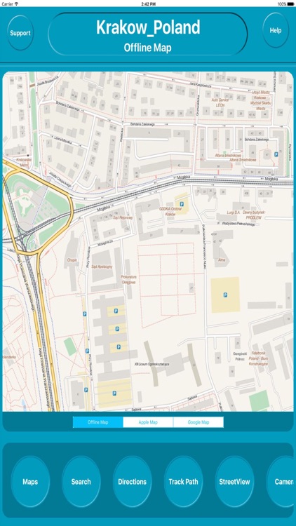 Krakow Poland Offline City Maps Navigation Transit