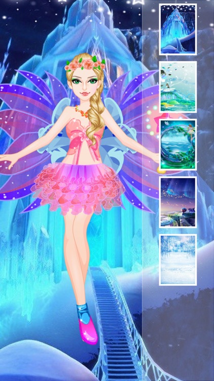Elf princess dress - Fun girl games screenshot-3