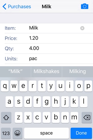 Grocery list. Easy shopping list screenshot 4