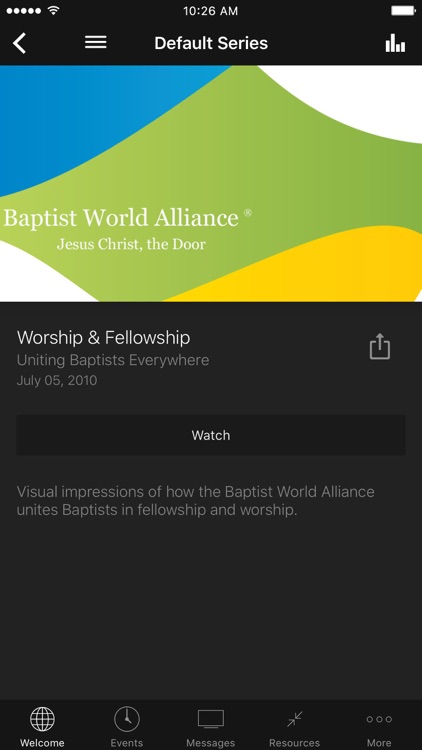 Baptist World Alliance Network