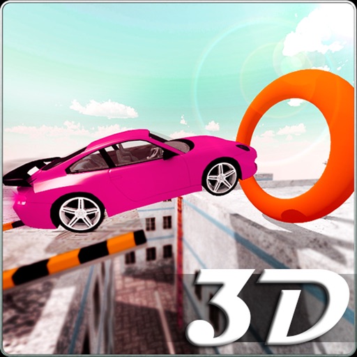 3D Car Stunts Simulator - Fast Car Stunts Dash