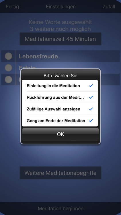 Meditation für innere Balance