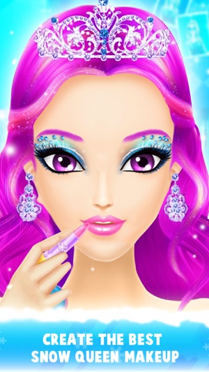 Snow Queen Makeup Salon(圖2)-速報App