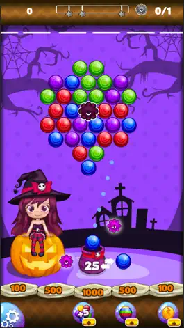 Game screenshot Bubble Shooter Mania - Sweet Halloween apk