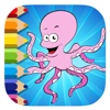 Octopus Game Coloring Page For Kids Edition
