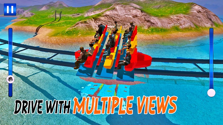 3d Roller Coaster Simulator Ride screenshot-3