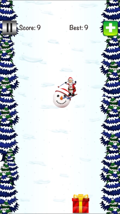 Skiing Santa - Classic Skiing Game screenshot-4