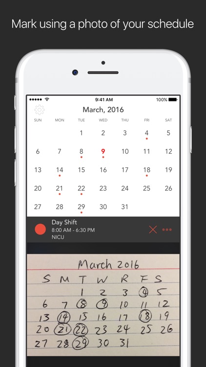 Shifty - Unpredictable Work Schedules and Events
