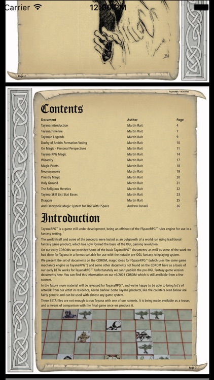 Tayana Roleplaying Tayana BETA files
