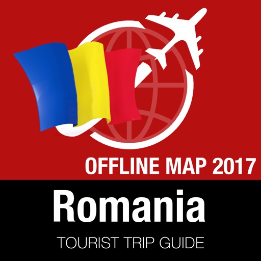 Romania Tourist Guide + Offline Map icon