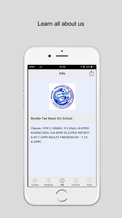 Buckie Tae Kwon Do School screenshot-3