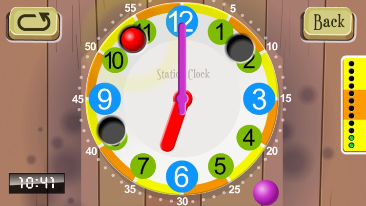 Fun Clock for Kids - Learn to tell time screenshot-3