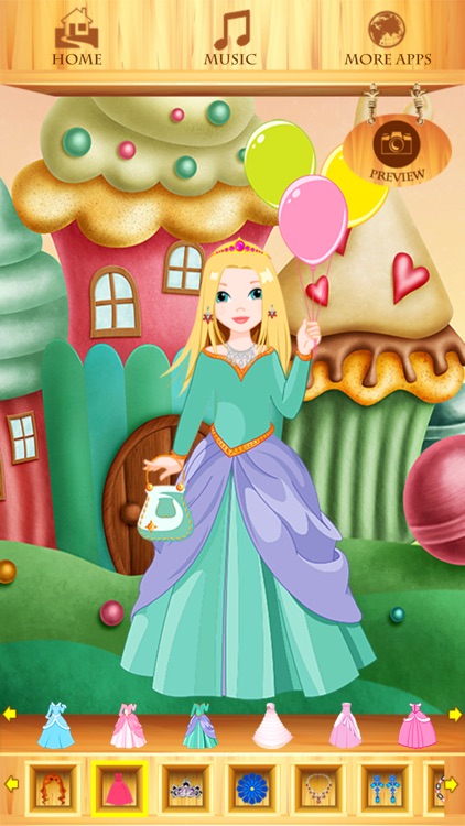 Dress Up Little Princess Game