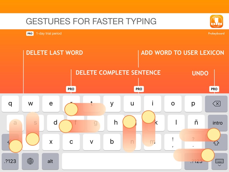 Prokeyboard LITE Professional keyboard screenshot-3