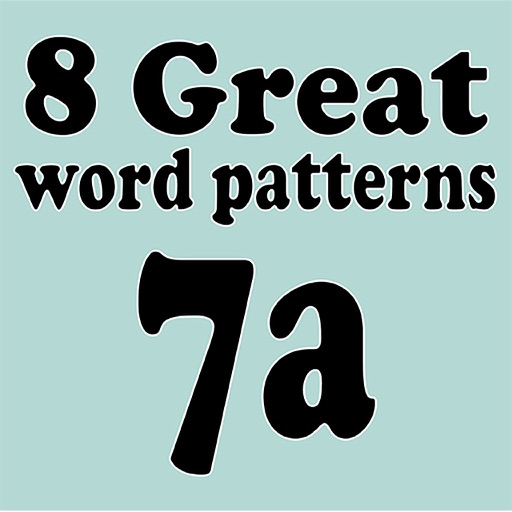 8 Great Word Patterns Level 7a