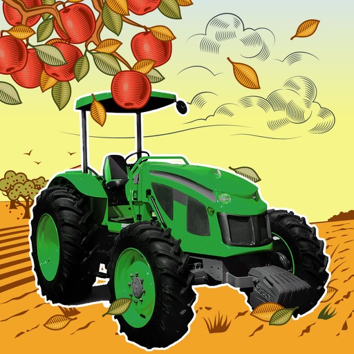 A Tractor Rolling by Harvest icon