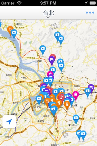 台北离线地图(台湾，离线，地图，地铁图) screenshot 2
