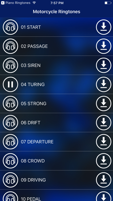 Motorcycle Ringtones. Speed Up & Drift Sounds Free screenshot 2