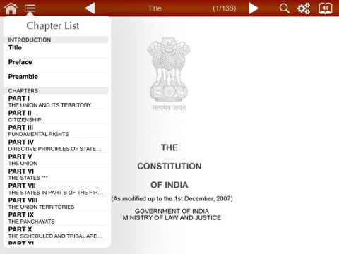 Constitution Of India And Amendments screenshot 4
