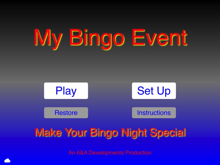 My Bingo Event