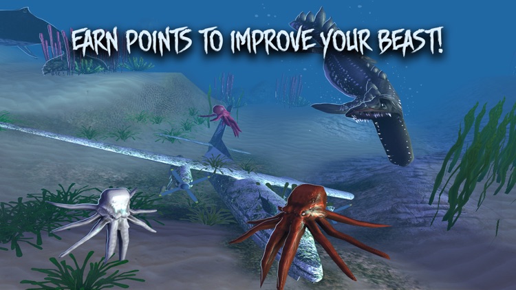 Sea Monster Megalodon Attack Simulator screenshot-3