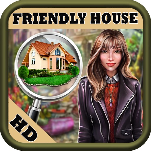 Hidden Objects : Friendly House icon