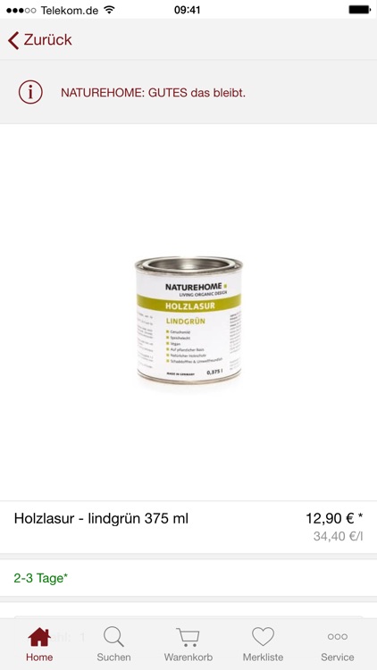 NATUREHOME GmbH screenshot-3