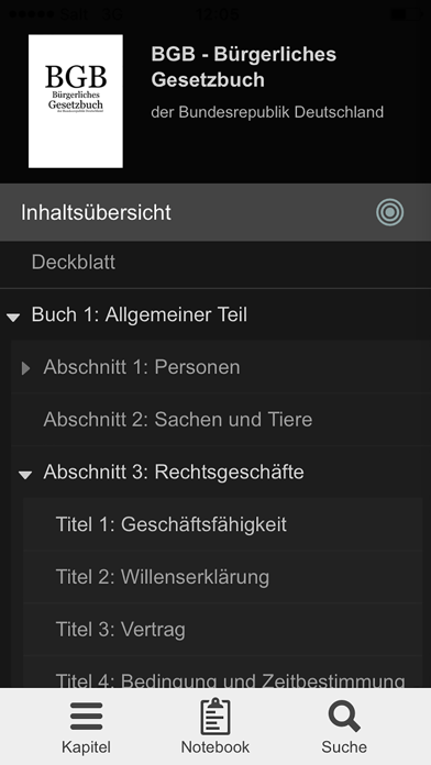 How to cancel & delete BGB - Bürgerliches Gesetzbuch from iphone & ipad 2