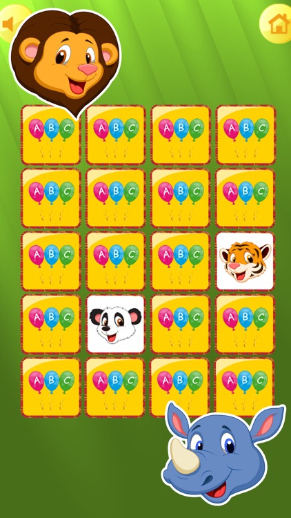 Zoo Animals Matching Puzzle Game for Kids