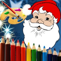 Christmas Santa Coloring Pages -Kids Coloring Book apk