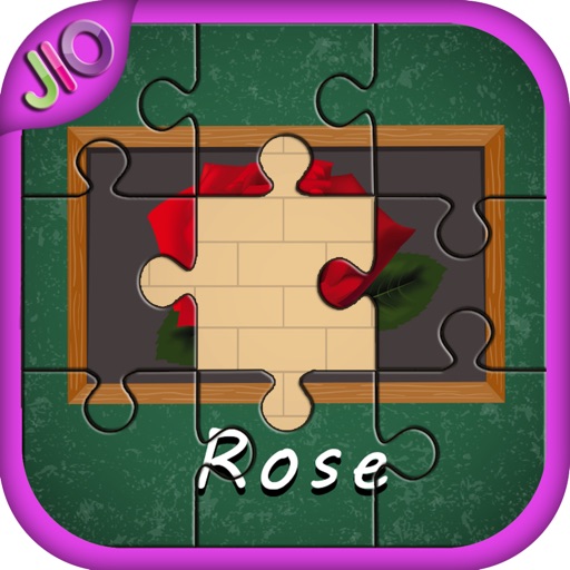 Kids Flower Names Jigsaw Games iOS App
