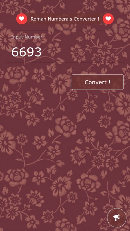 Roman Numerals Converter