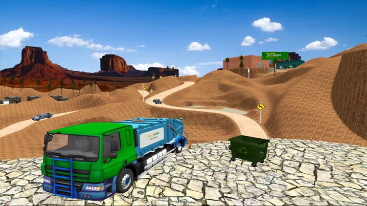 Offroad Garbage Truck Simulator: Recycle City Mess