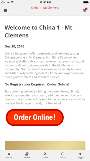 China 1 - Mt Clemens(圖1)-速報App