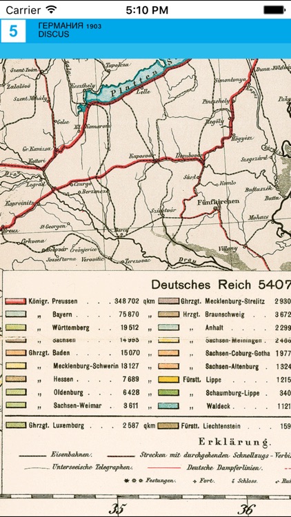 Germany 1903. Historical map. screenshot-4
