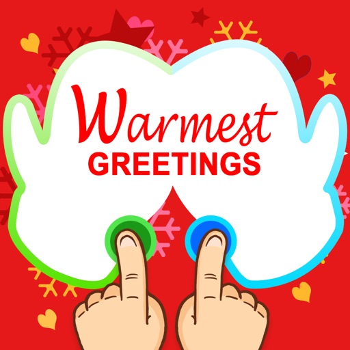 Warmest Greetings - Left and Right Drawing iOS App