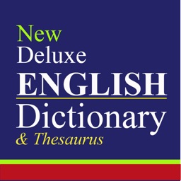 New Deluxe English Dictionary And Thesaurus